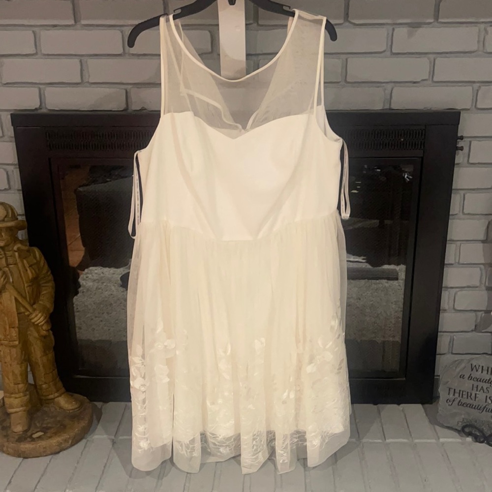 Lace dress PLUS David’s Bridal